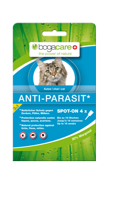 Bogacare® antiparasit chat,naturel au Margosa